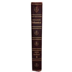 1959 Edition Encyclopedia Britannica Vtg HC Volume 8 EDWA to EXTRACT Educational